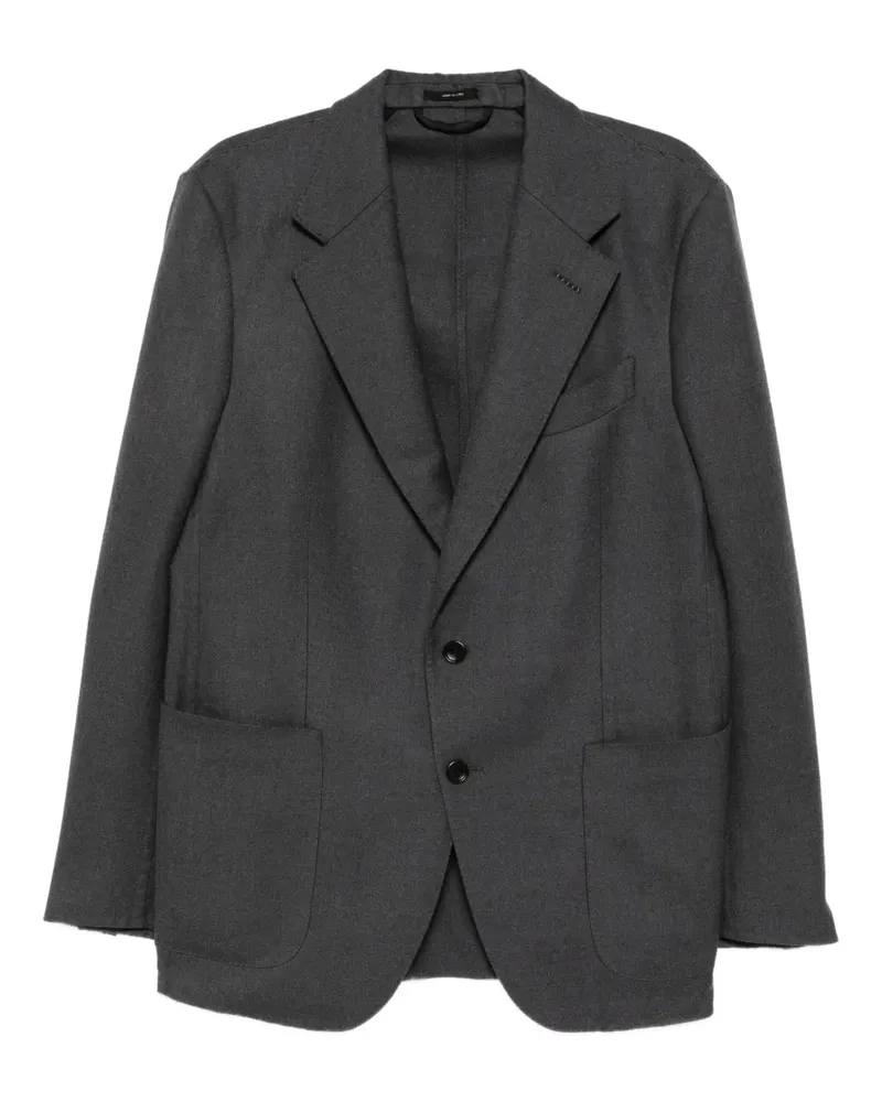 Tom Ford Einreihiges Sakko - Grau Grau