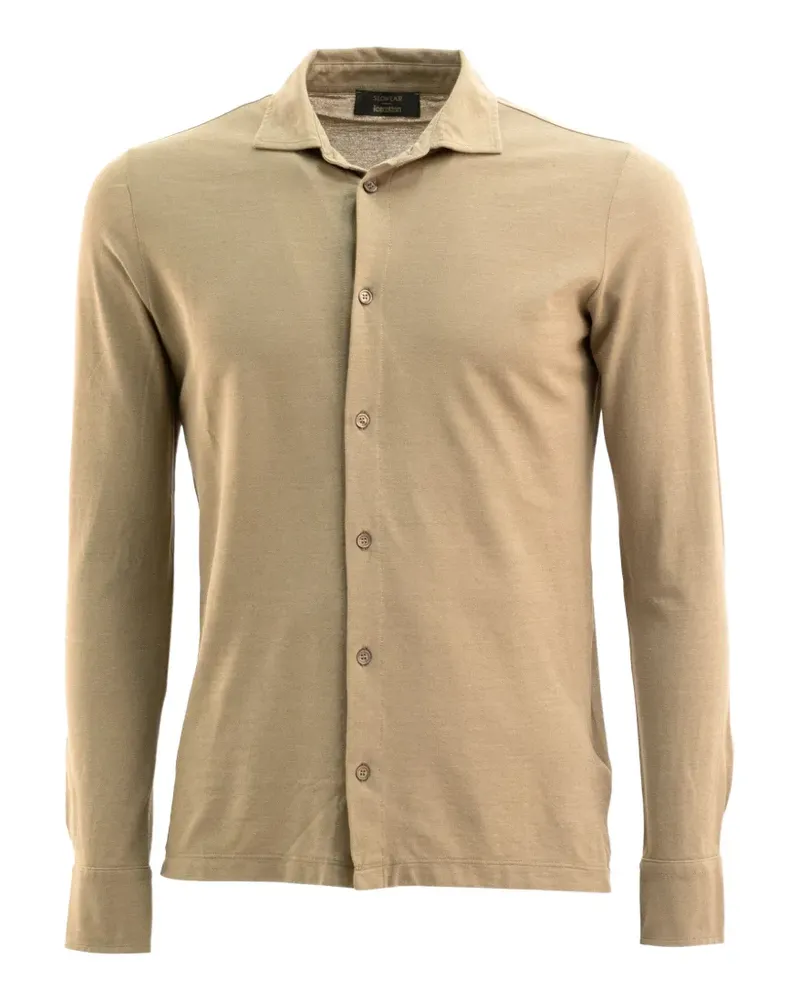 Zanone Klassisches Hemd - Nude Nude