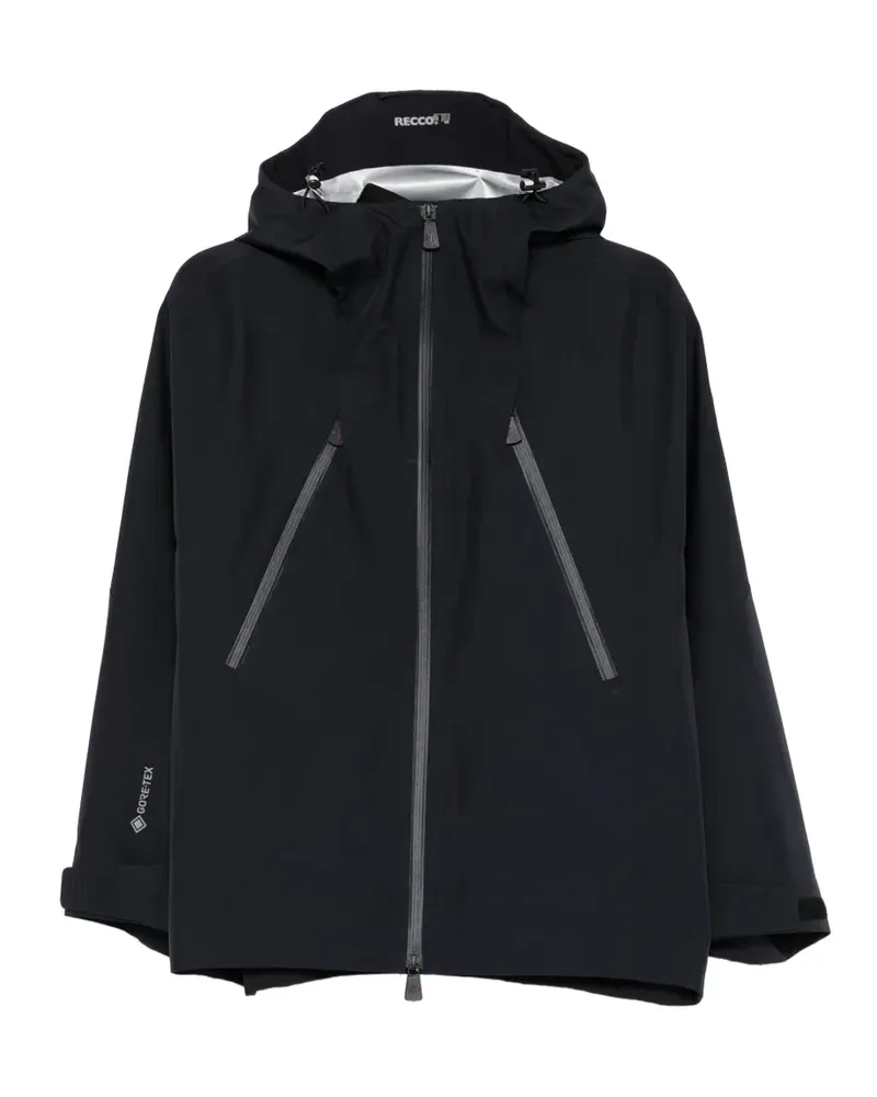 Moncler hooded zip jacket - Blau Blau