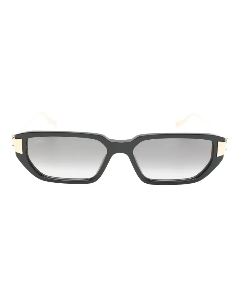 Cartier Panthère de Cartier Sonnenbrille mit eckigem Gestell - Schwarz Schwarz