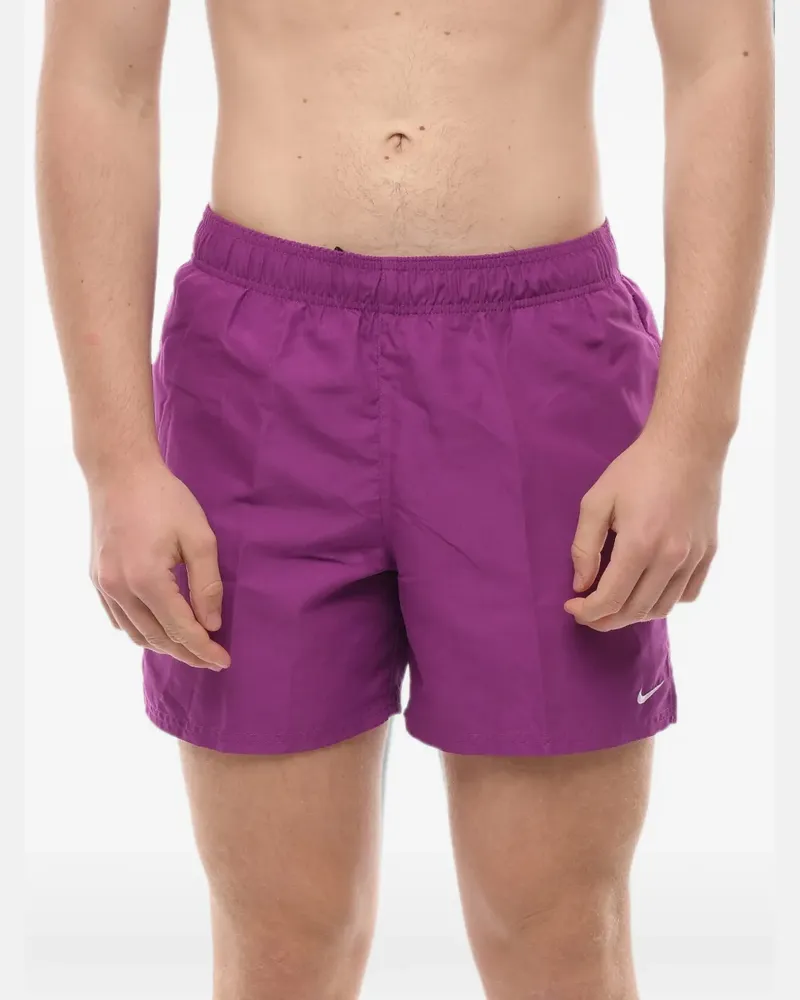 Nike Badehose mit Logo-Stickerei - Violett Violett