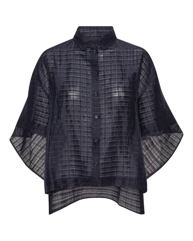 Henrik Vibskov Square top - Blau Blau