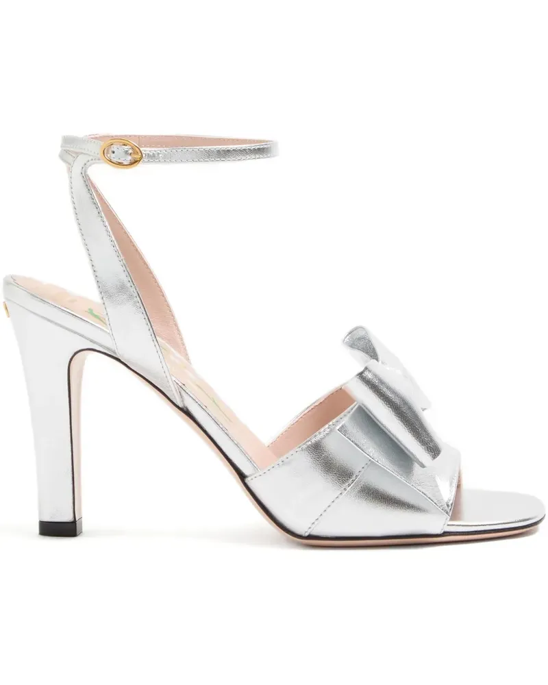 Valentino Garavani Bowow Sandalen 95mm - Silber Silber