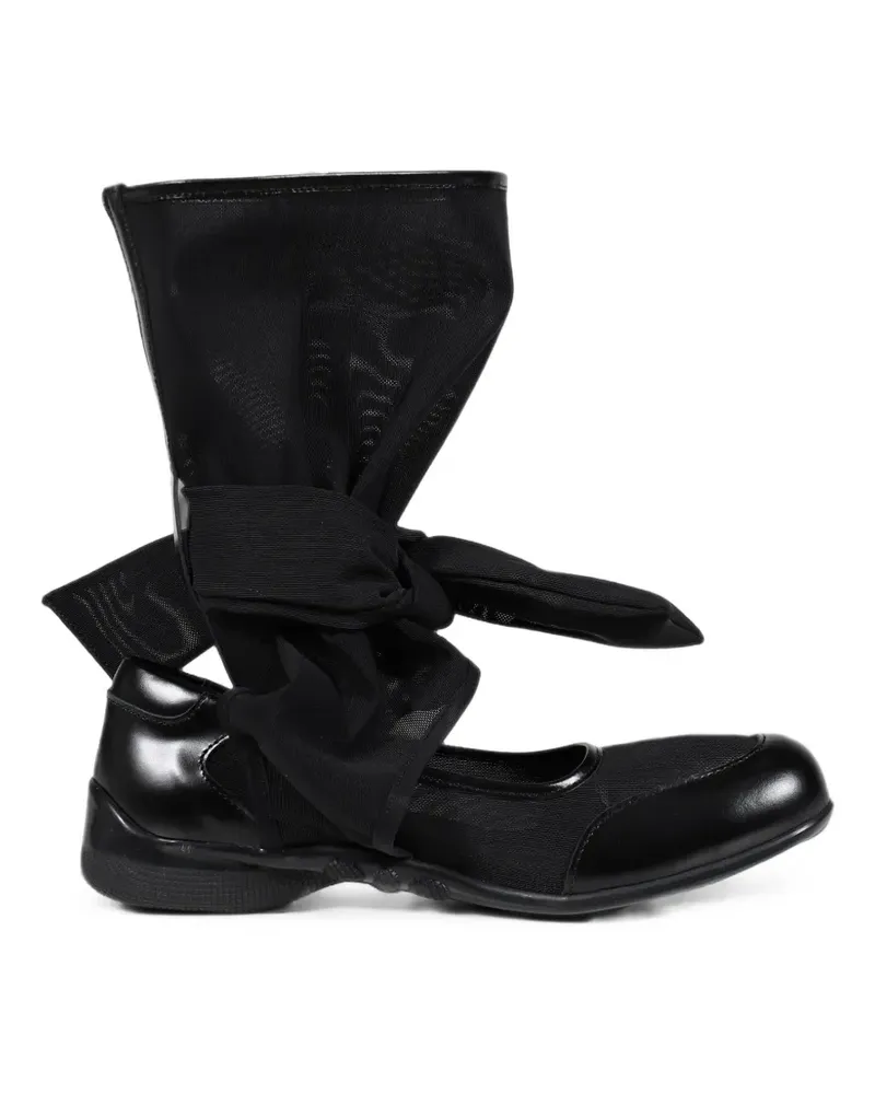 OPEN YY cut-out ankle boots - Schwarz Schwarz