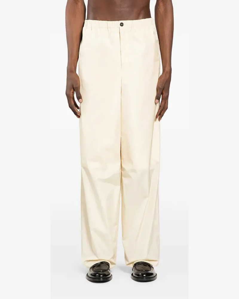 Jil Sander Hose mit Stretcheinsatz - Nude Nude