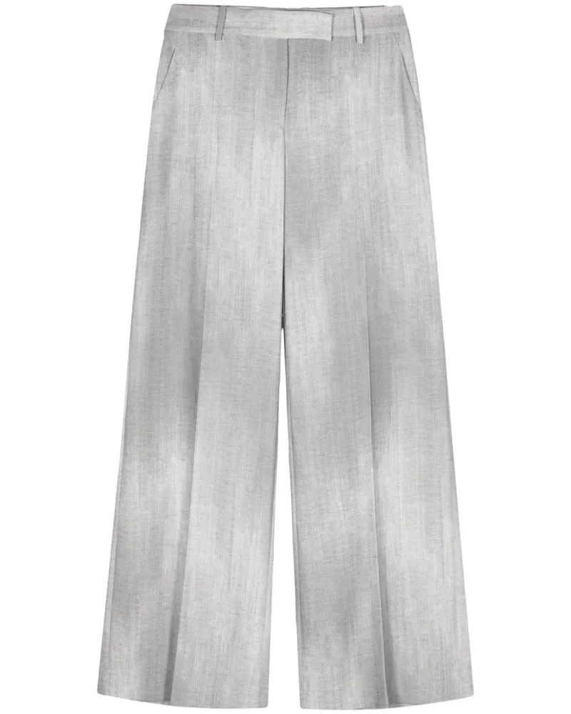 Ermanno Scervino Gerade Hose mit Bügelfalten - Grau Grau