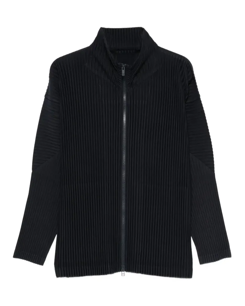 Issey Miyake Sweatshirt mit Reißverschluss - Blau Blau