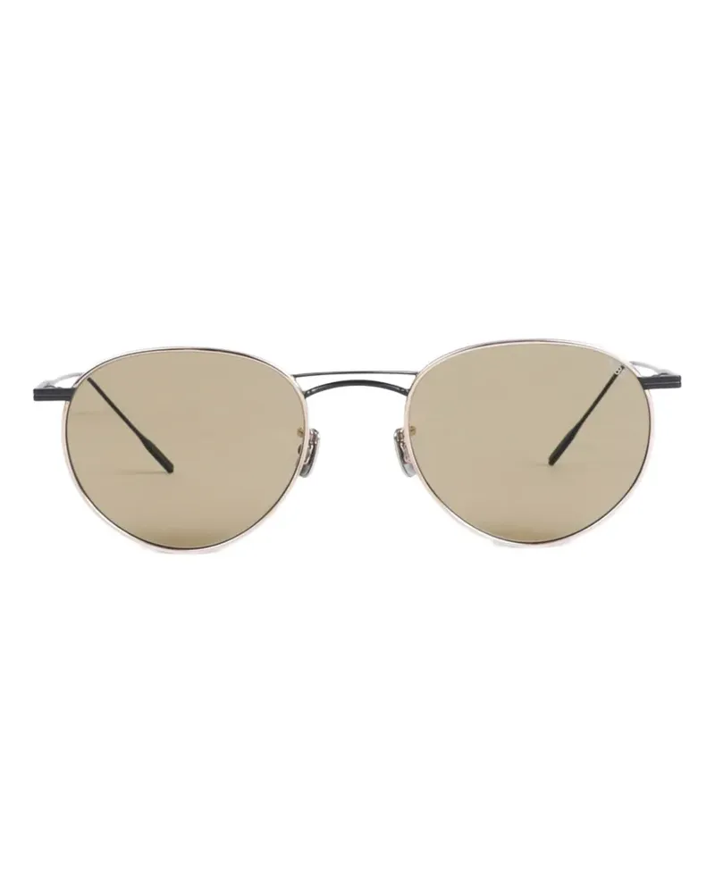 EYEVAN 7285 Sonnenbrille mit rundem Gestell - Gold Gold