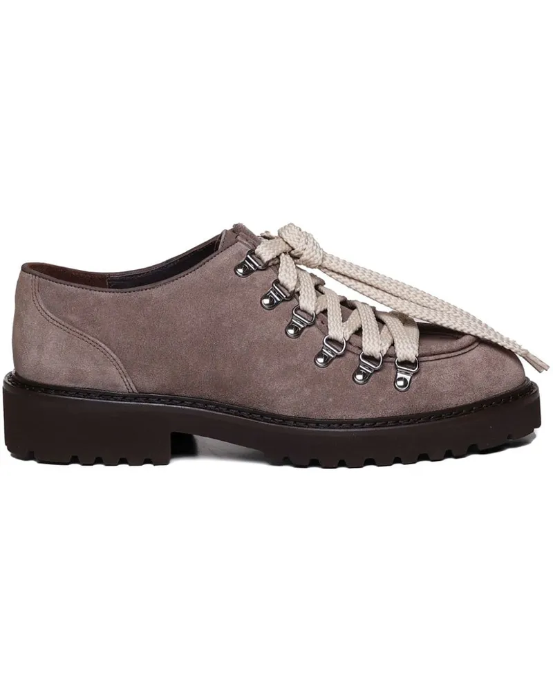 Doucal´s Loafer aus Wildleder - Grau Grau