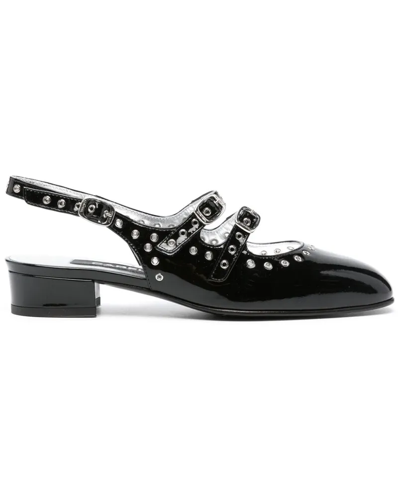 Carel Peche Slingback-Pumps - Schwarz Schwarz