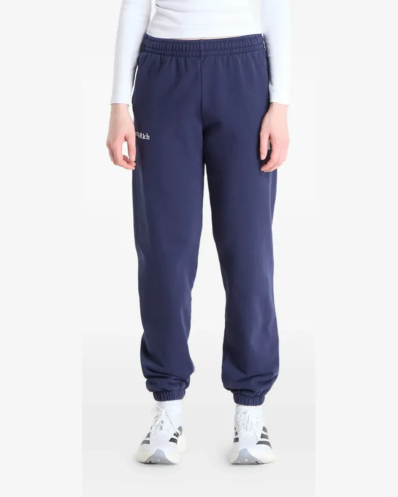 SPORTY & RICH Heritage Yankees Serif track pants - Blau Blau