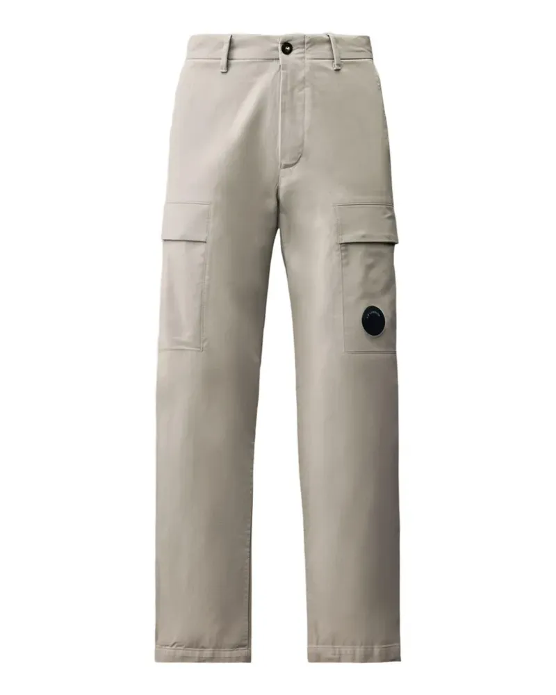 C.P. Company stretch sateen regular cargo pants - Nude Nude