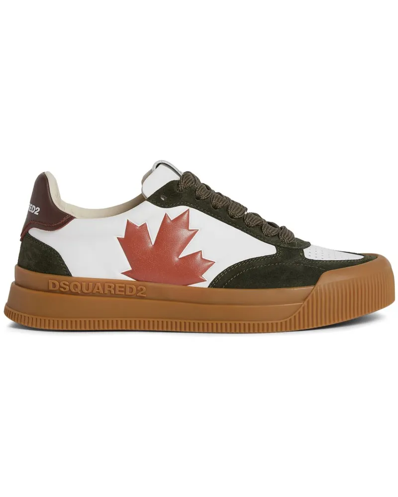 Dsquared2 Sneakers mit Logo-Print - Weiß Weiß