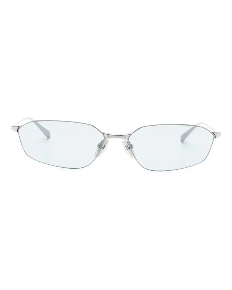 Balenciaga Sonnenbrille mit Cat-Eye-Gestell - Silber Silber