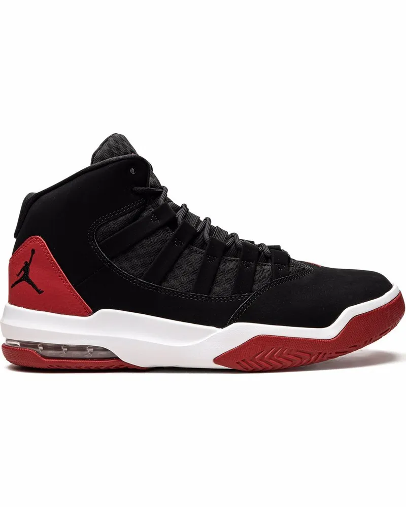 Jordan Max Aura High-Top-Sneakers - Schwarz Schwarz