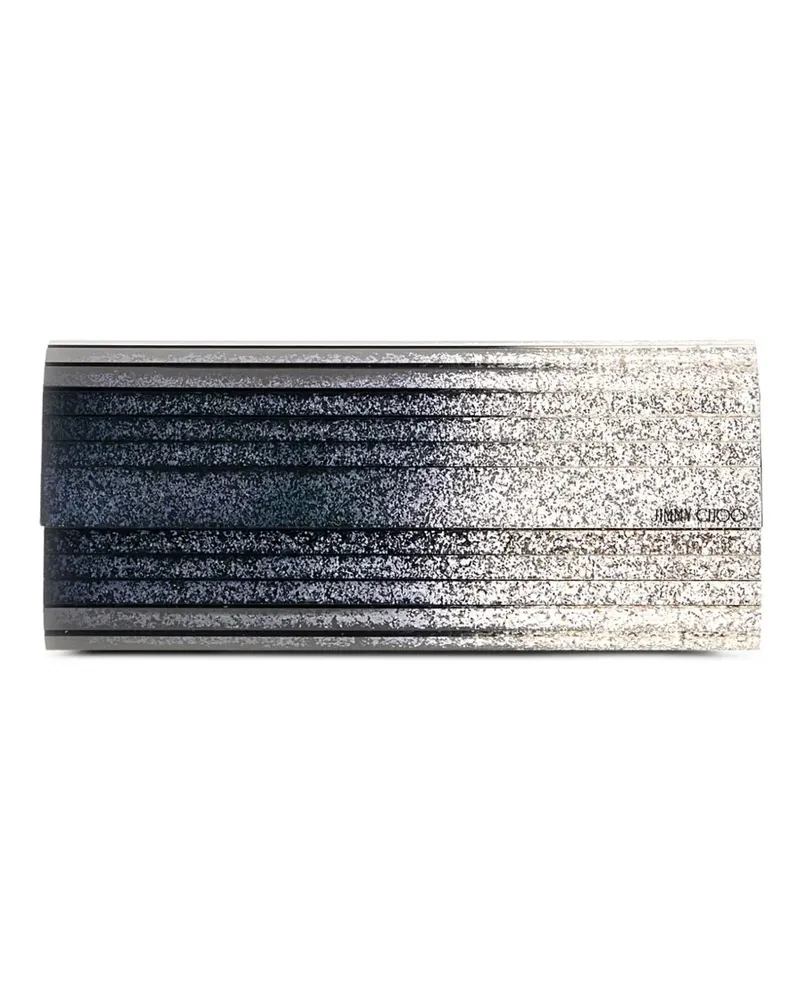 Jimmy Choo Sweetie' Clutch im Glitter-Look - Silber Silber