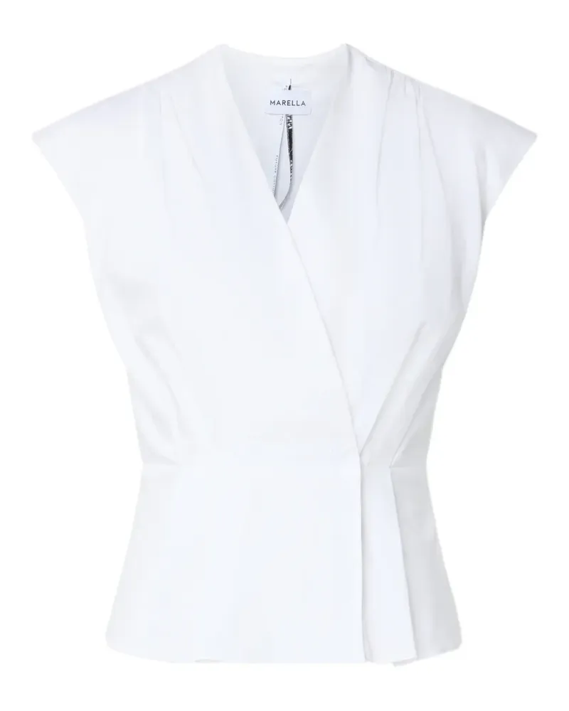 MARELLA V-neck top - Weiß Weiß