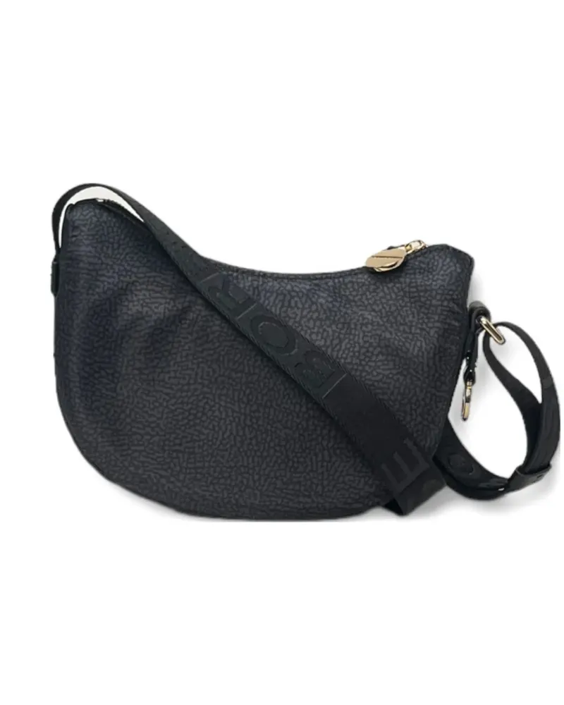 Borbonese min Luna bag - Grau Grau