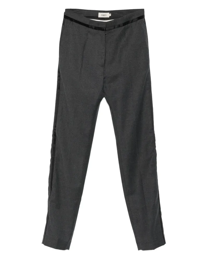 BARENA Plissierte Hose - Grau Grau