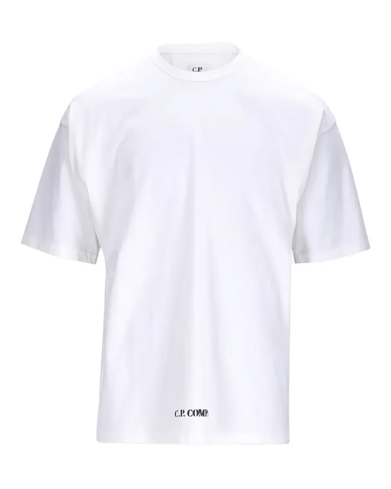C.P. Company logo-print T-shirt - Weiß Weiß