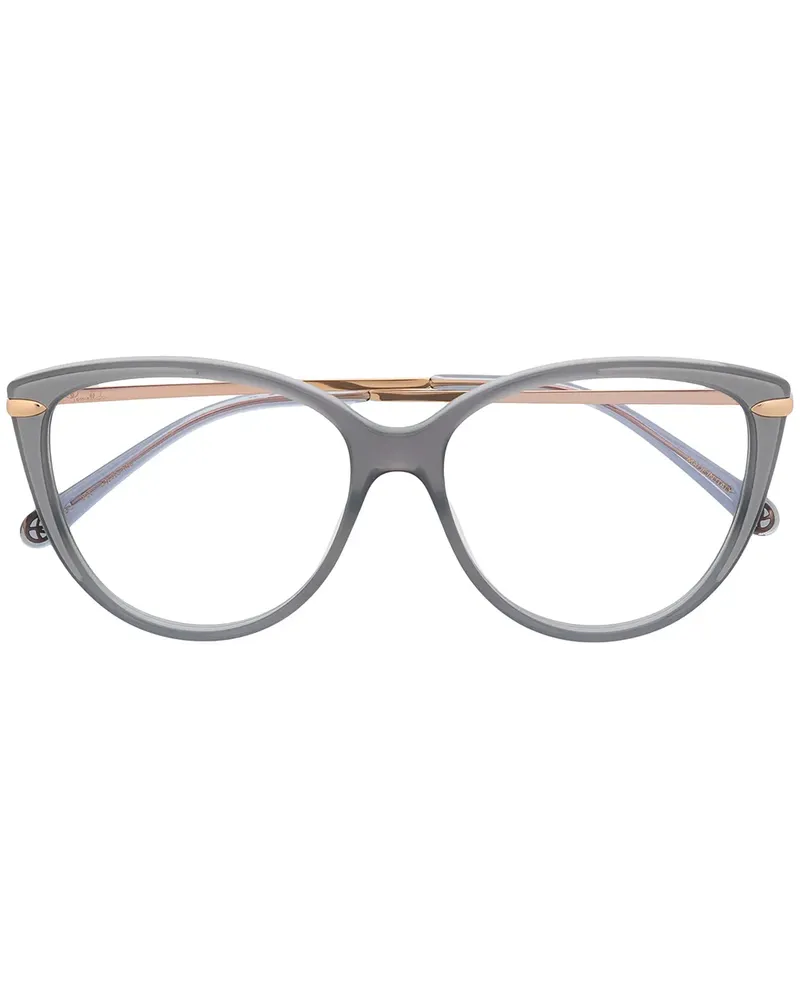 Pomellato Runde 'PM0089O' Brille - Grau Grau