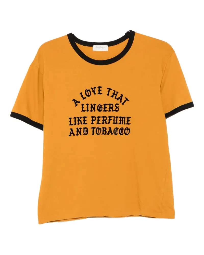 Second/Layer A Love That Lingers T-shirt - Gelb Gelb