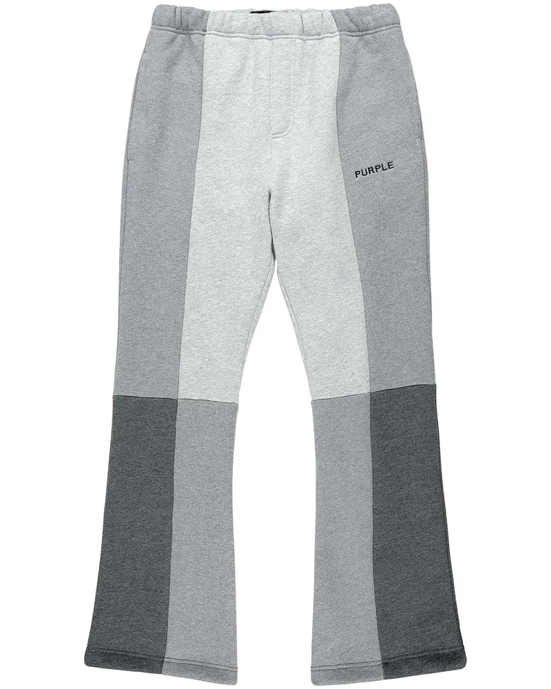 PURPLE BRAND Wordmark Jogginghose - Grau Grau