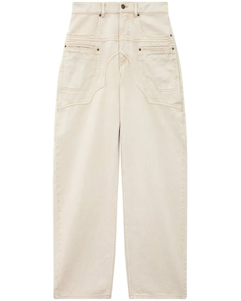 Isabel Marant Beryl Hose - Weiß Weiß