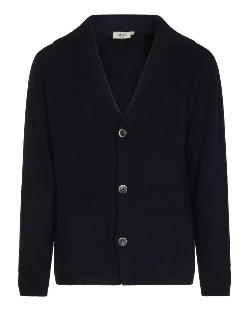 Altea Gerippter Cardigan - Blau Blau
