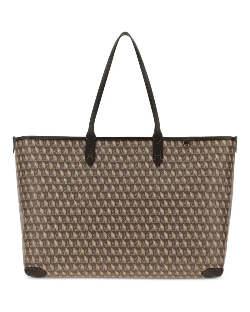 Anya Hindmarch I Am A Plastic Bag Handtasche - Braun Braun