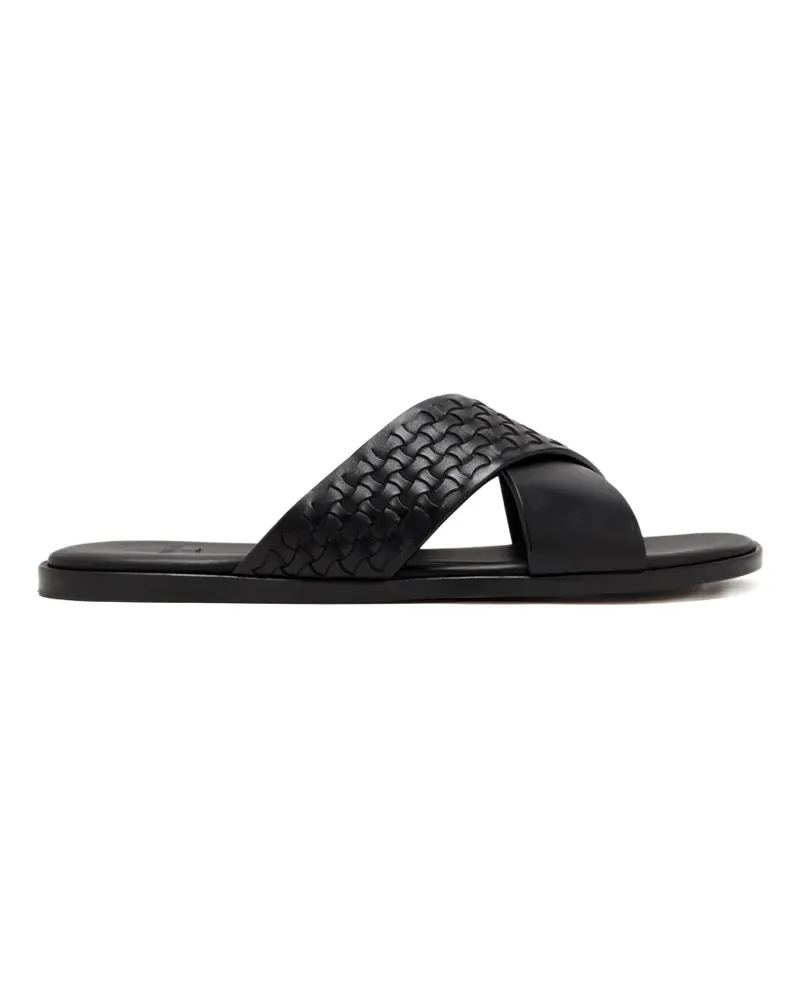 Magnanni woven leather sandals - Schwarz Schwarz