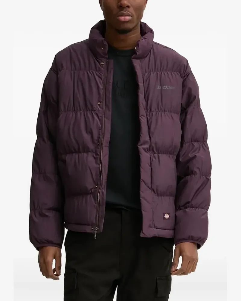 Dickies Gefütterte Jacke mit Logo-Print - Violett Violett