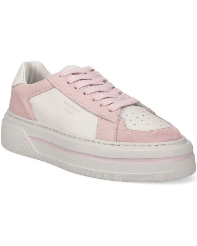 Copenhagen Sneakers mit Plateau - Rosa Rosa