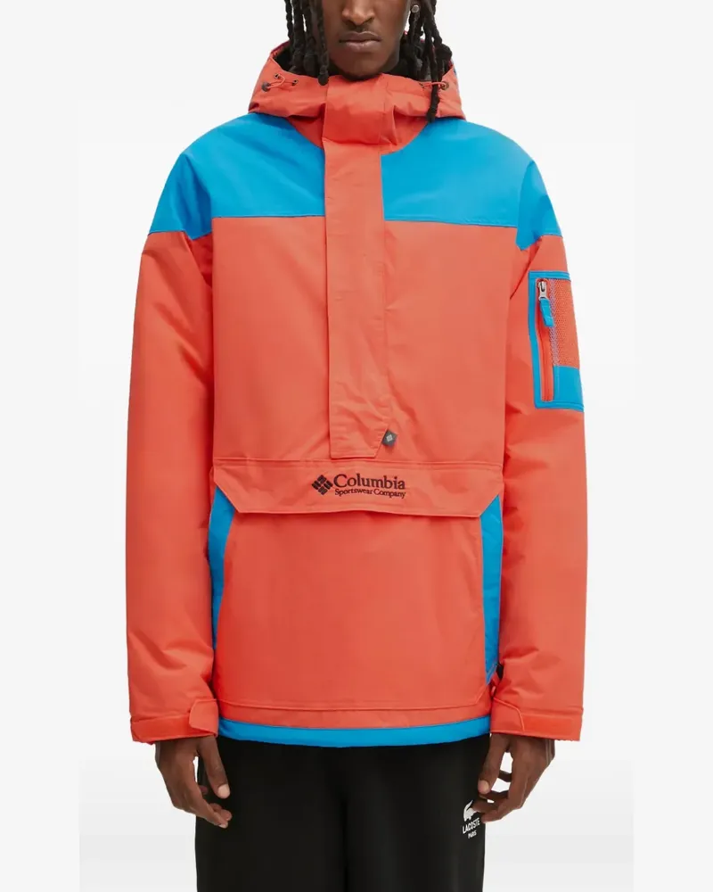 Columbia Sportswear Company Challenger™ Kapuzenjacke in Colour-Block-Optik - Orange Orange