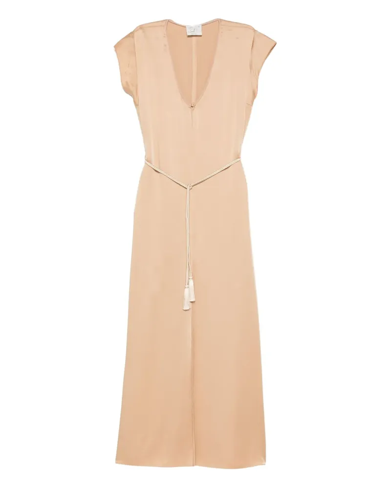 forte_forte Jumpsuit mit Quasten - Nude Nude