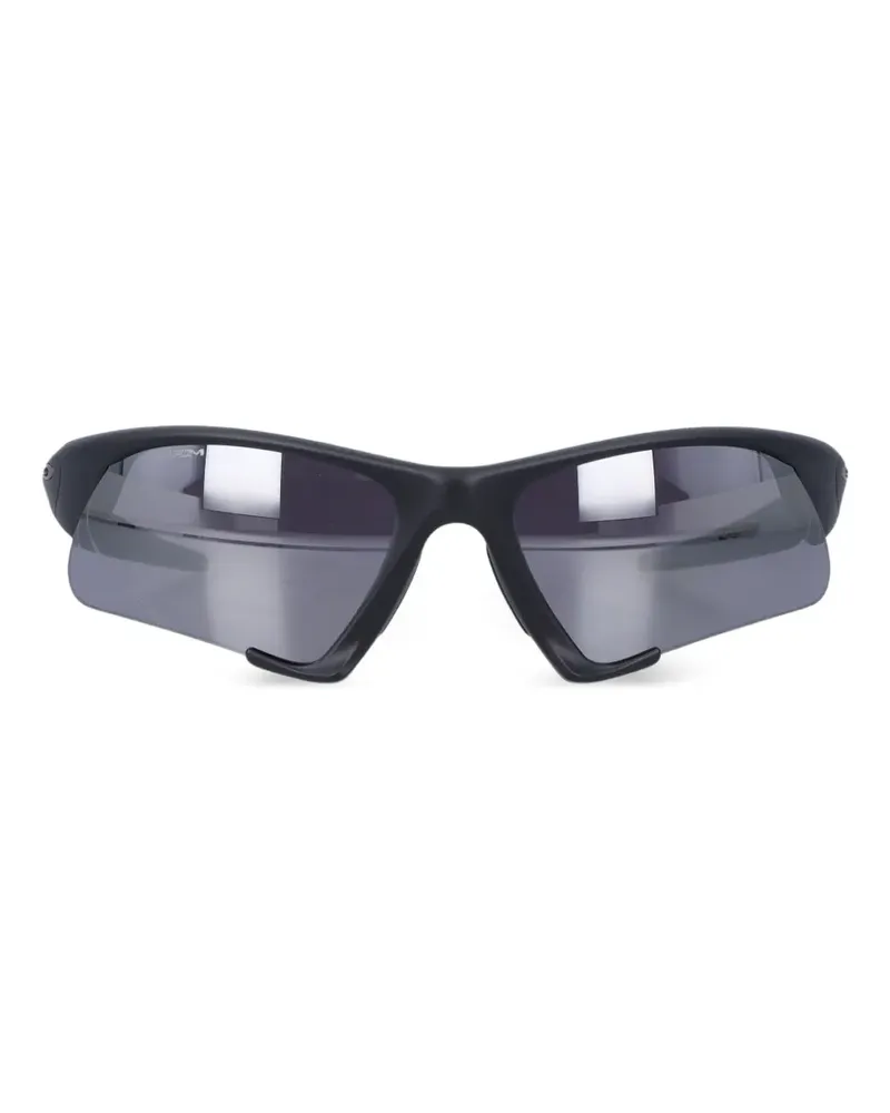 Oakley Suture Jacket Sonnenbrille mit Cat-Eye-Gestell - Schwarz Schwarz