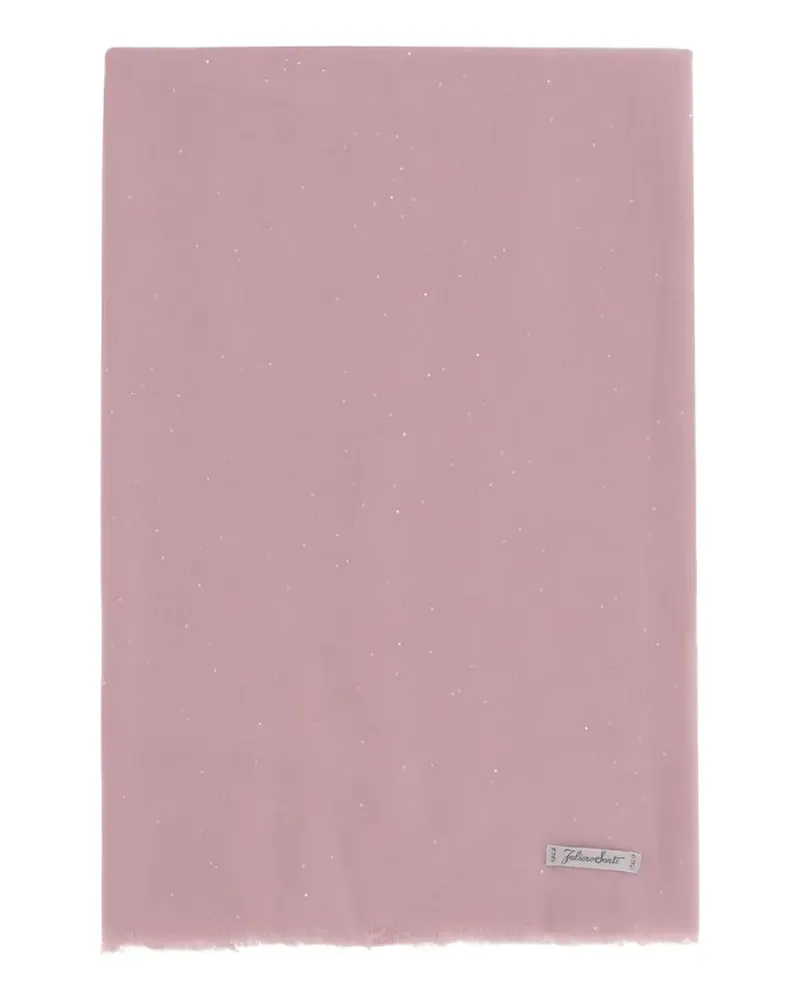 Faliero Sarti Raissa glitter scarf - Rosa Rosa