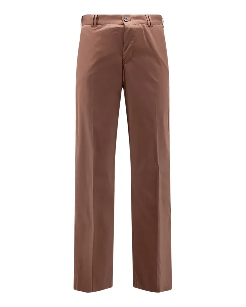 PT TORINO Michael Hose mit Knopfanhänger - Braun Braun