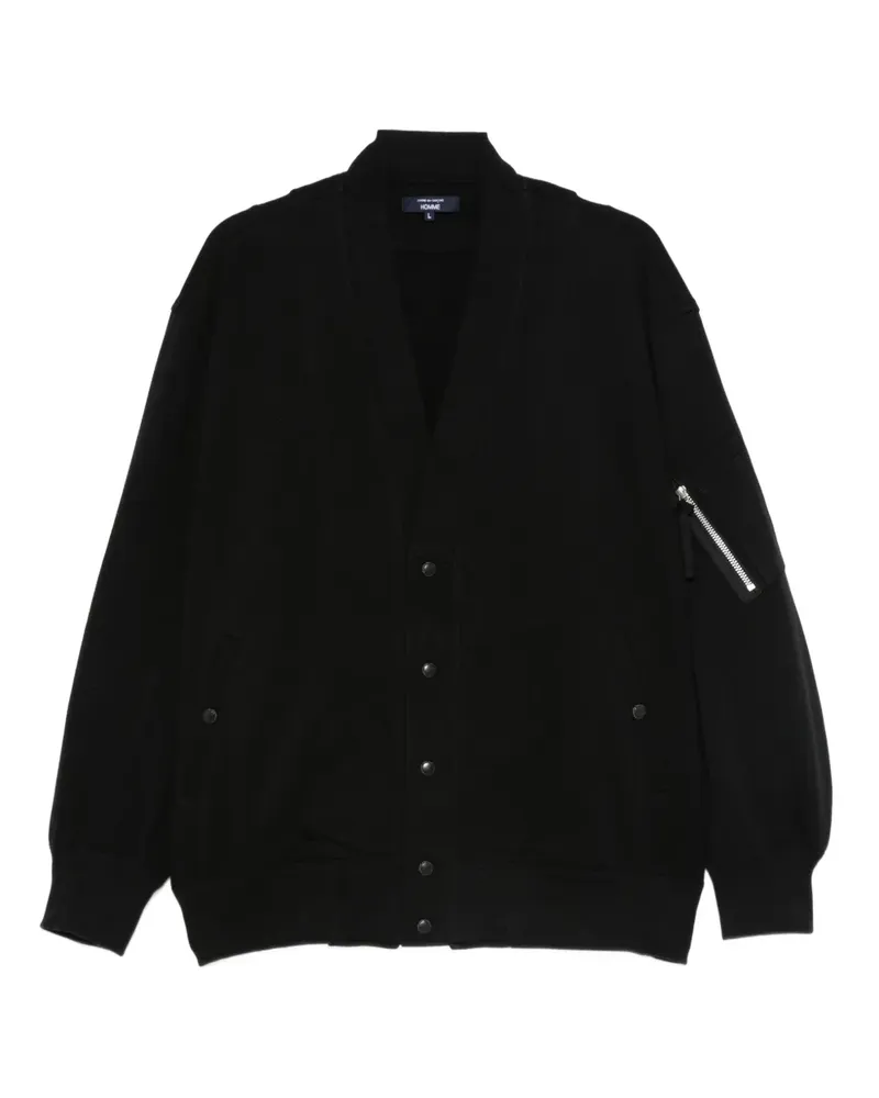 Comme des Garçons Cardigan mit Knopfverschluss - Schwarz Schwarz