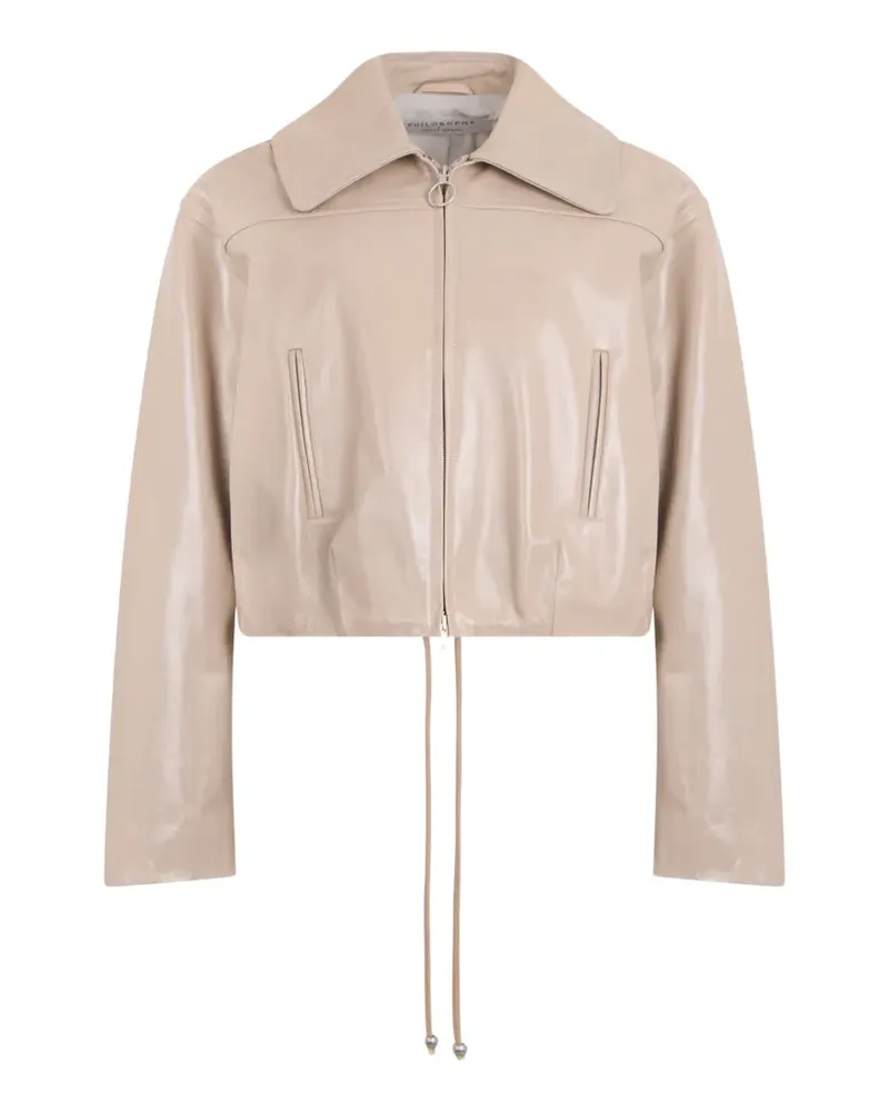 Philosophy Di Lorenzo Serafini Jacke mit Reißverschluss - Nude Nude