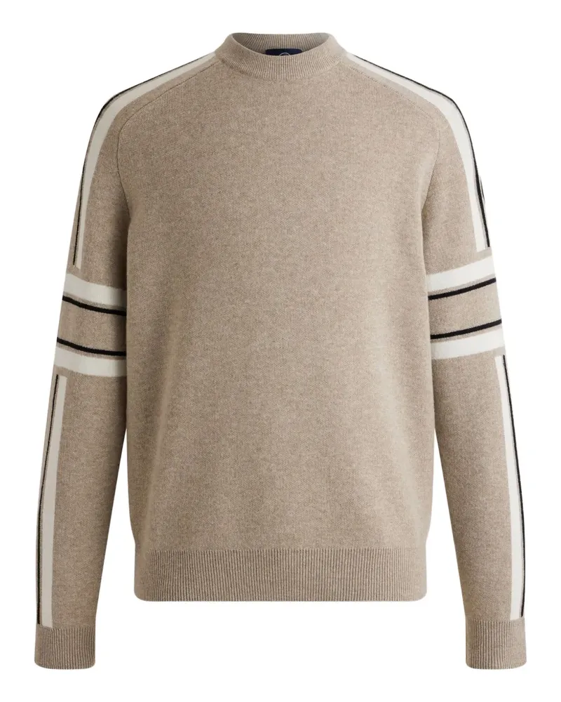 FUSALP jacquard-striped sweater - Braun Braun