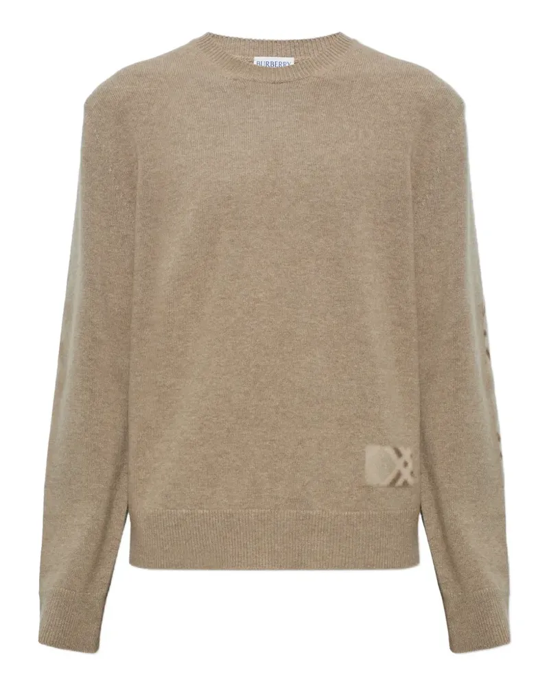 Burberry Pullover mit rundem Ausschnitt - Braun Braun