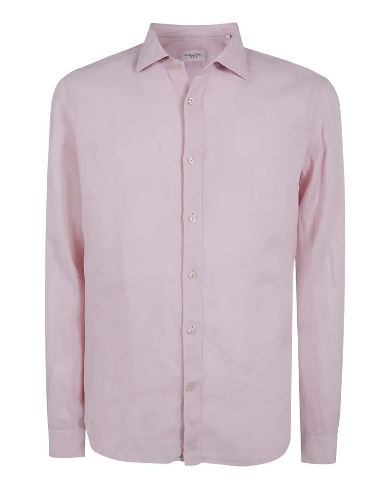 Tintoria Mattei linen shirt - Rosa Rosa