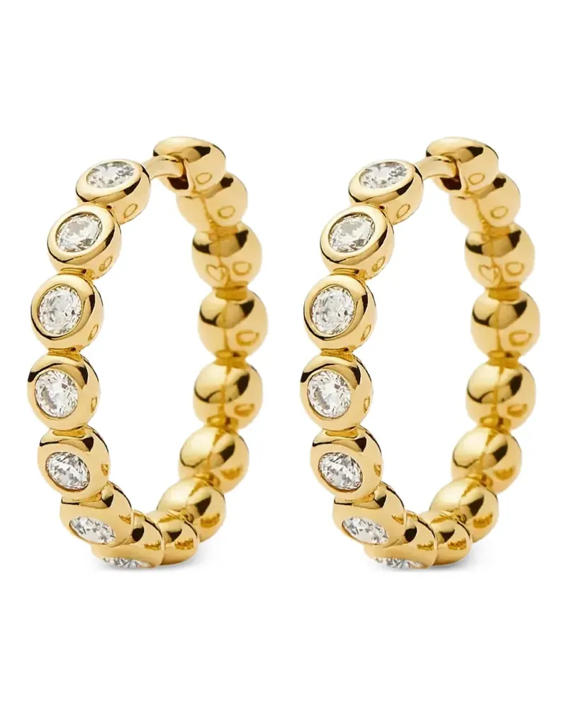 Missoma Creolen mit Perlen - Gold Gold
