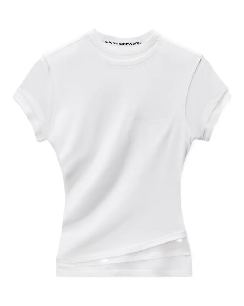 Alexander Wang layered T-shirt - Weiß Weiß
