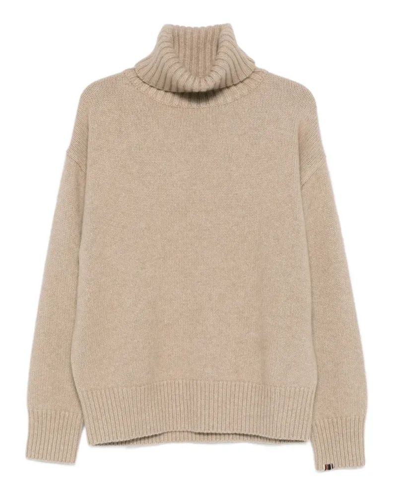 extreme cashmere XTRA Strickhose mit Rollkragen - Nude Nude