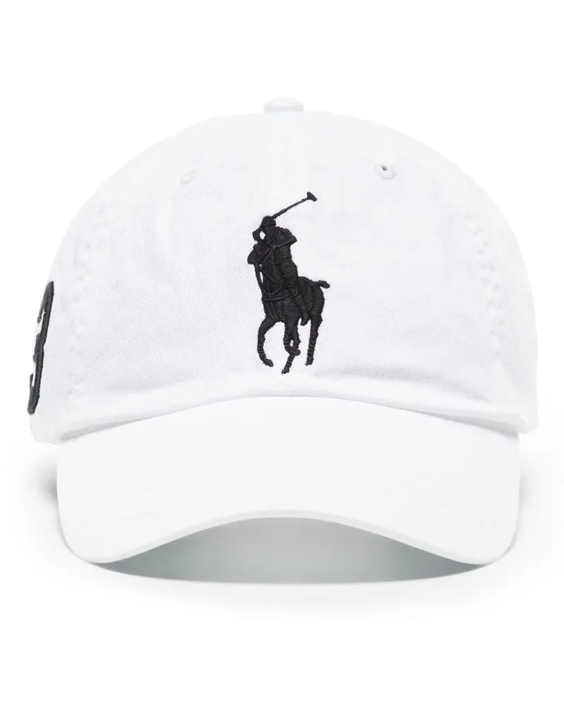Ralph Lauren Baseballkappe mit Polo Pony-Stickerei - Weiß Weiß