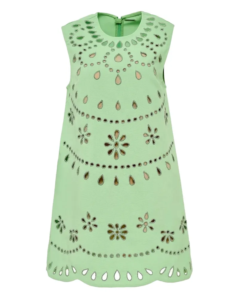 Alexis Adilyn Minikleid mit Blumenmuster - Grün Grün