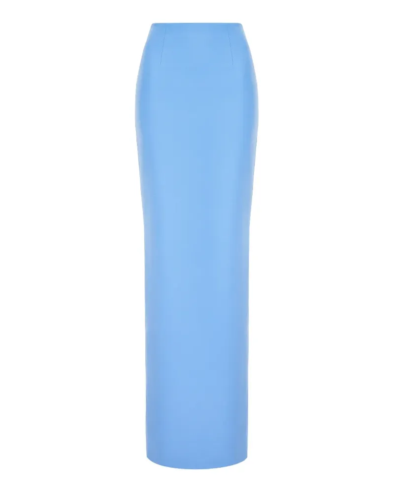 V:PM ATELIER Demi Rock mit Schlitz - Blau Blau