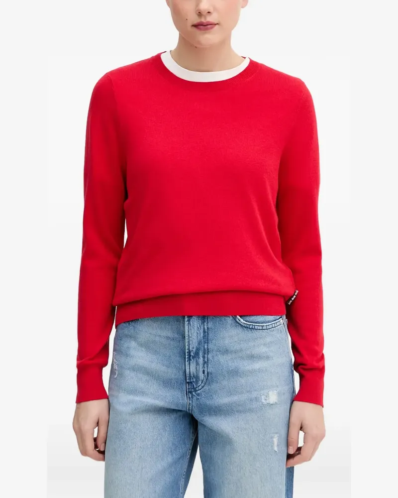Barbour Oakley crew-neck sweater - Rot Rot